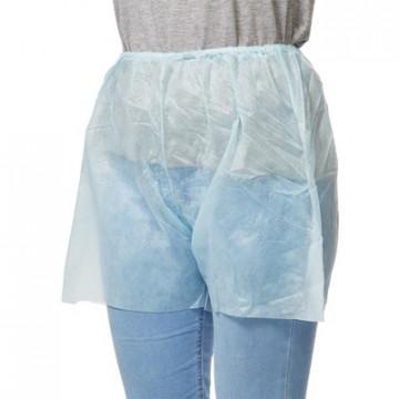 Трусы н/с, с разрезом дл.38см, р.52-54,голубые пл.25, 20шт/уп