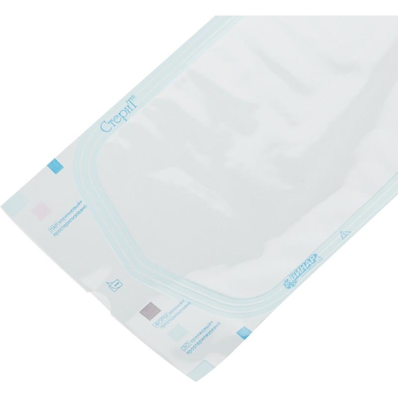 Пакет для стерилизации комбинир. 130 x 380 мм самокл. 100 шт/уп СтериТ