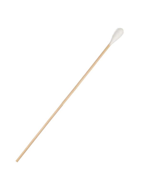 Зонд тампон (палочка) стер. дерево/хлопок 20см(L) Россия 100шт/уп.