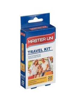 Набор пластырей Дорожный TRAVEL KIT Master Uni 20 шт/уп.