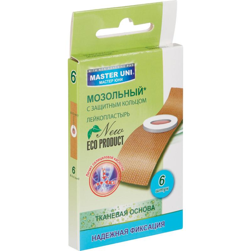 Перевяз. ср-ва Лейкопластырь Мозольный, Доктор Мозолькин 6 шт/уп