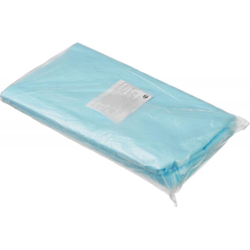 Салфетка н/с 70x80см спанбонд пл.40 ламинир., голубая, Tutami, 20шт./уп