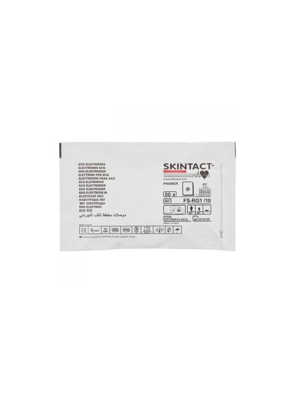 Электроды для ЭКГ однораз. 32х41 пена,тв.гель,универ,Skintact FS-RG1/10,50ш