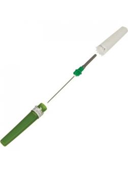 Игла двусторонняя 21G (0,8х38мм) зеленая Improvacuter 100шт/уп