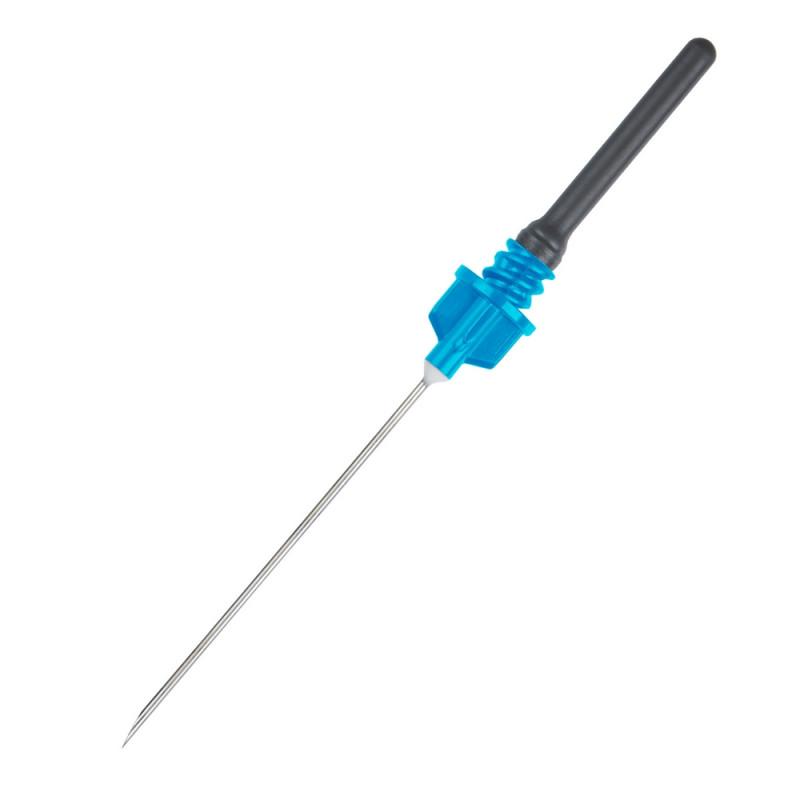 Игла двусторонняя 23G (0,6х38мм) голубая Improvacuter 100шт/уп