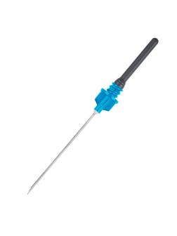 Игла двусторонняя 23G (0,6х38мм) голубая Improvacuter 100шт/уп