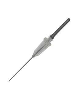 Игла двусторонняя 22G (0,7х38мм) черная виз.контроль 100шт/уп