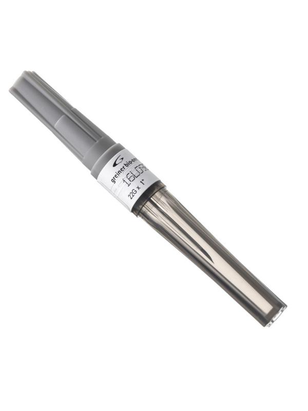 Игла двусторонняя 22G (0,7х38мм) черная VACUETTE 450041 VISIO PLUS100шт/уп