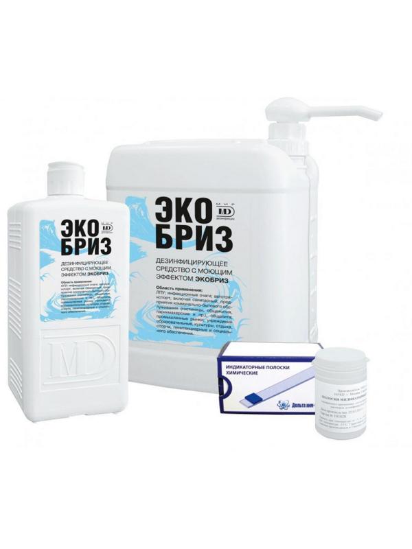 Дезинфицирующее средство Экобриз с моющим эффектом 5,0 л