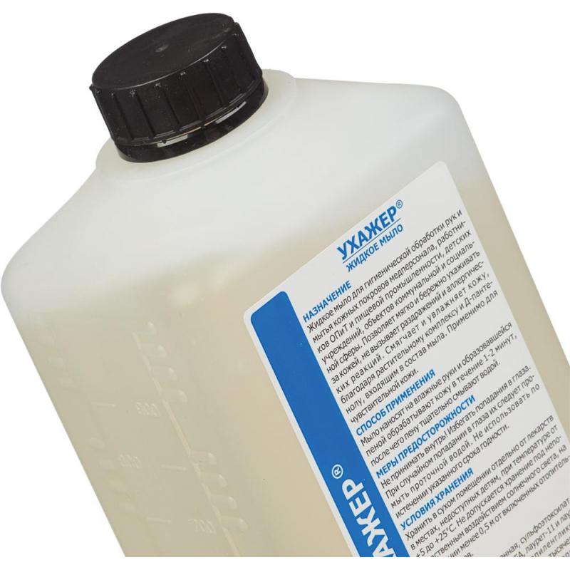 Мыло жидкое дезинф. Ухажер 1,0 л