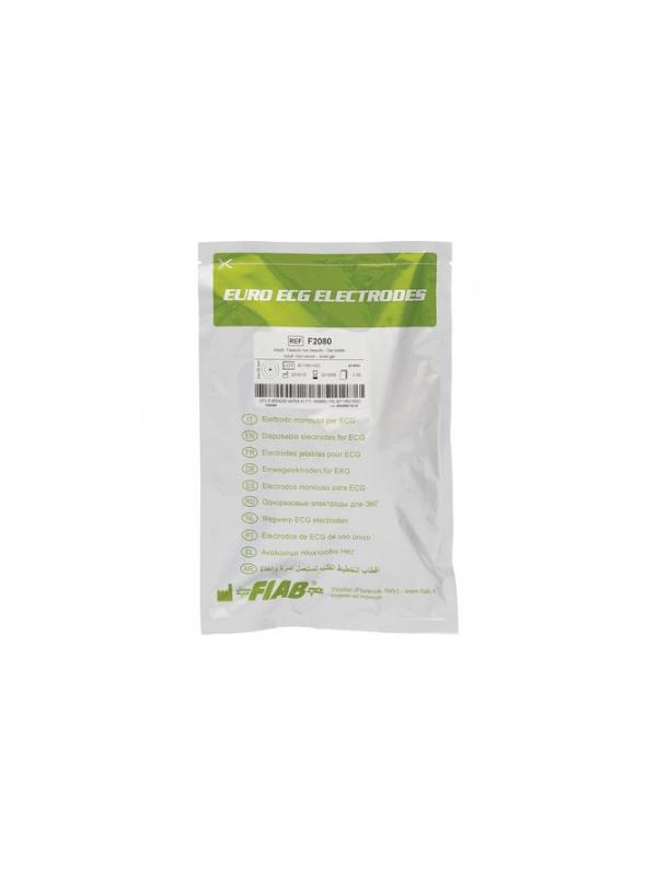 Электроды для ЭКГ однораз.D55мм, нетканн. Fiab F2060 50шт/уп, 24уп/ящ