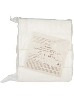 Перевяз. ср-ва Бинт нестер. 7мх14см,пл.36г,общ.уп, 20шт/уп