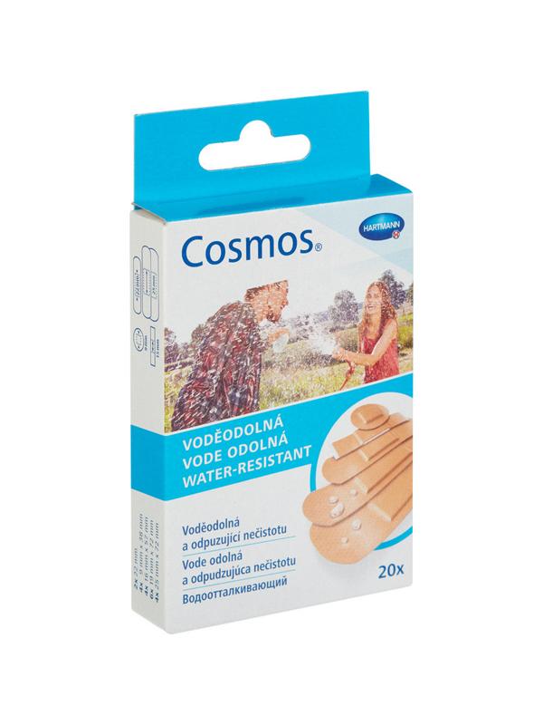 Набор пластырей водоотталкивающие 5 разм., 20 шт/уп. COSMOS 5351335