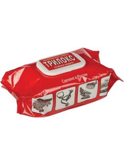 Салфетки дезинфицирующие Трилокс 120 шт в упак., мягкая упаковка