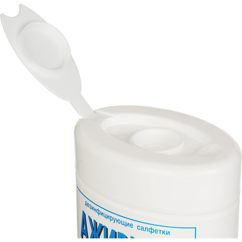 Салфетки дезинфицирующие Аживика 90 шт в упак., туба