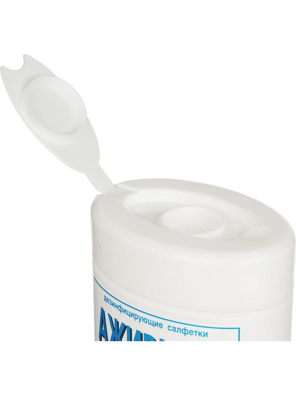 Салфетки дезинфицирующие Аживика 90 шт в упак., туба