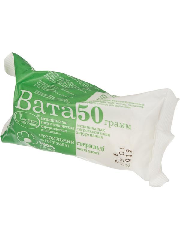 Перевяз. ср-ва Вата хирург. стер. 50г