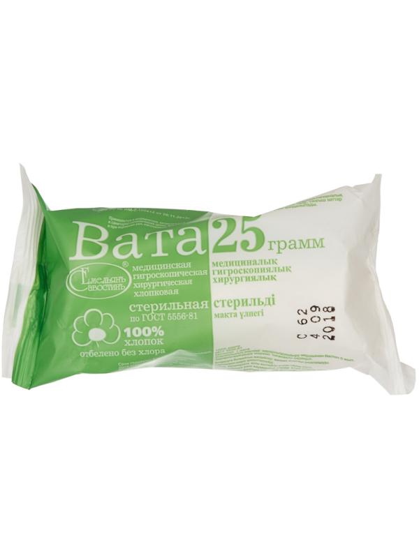 Перевяз. ср-ва Вата хирург. стер. 25г 200шт/уп
