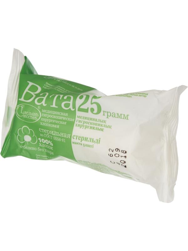 Перевяз. ср-ва Вата хирург. стер. 25г 200шт/уп