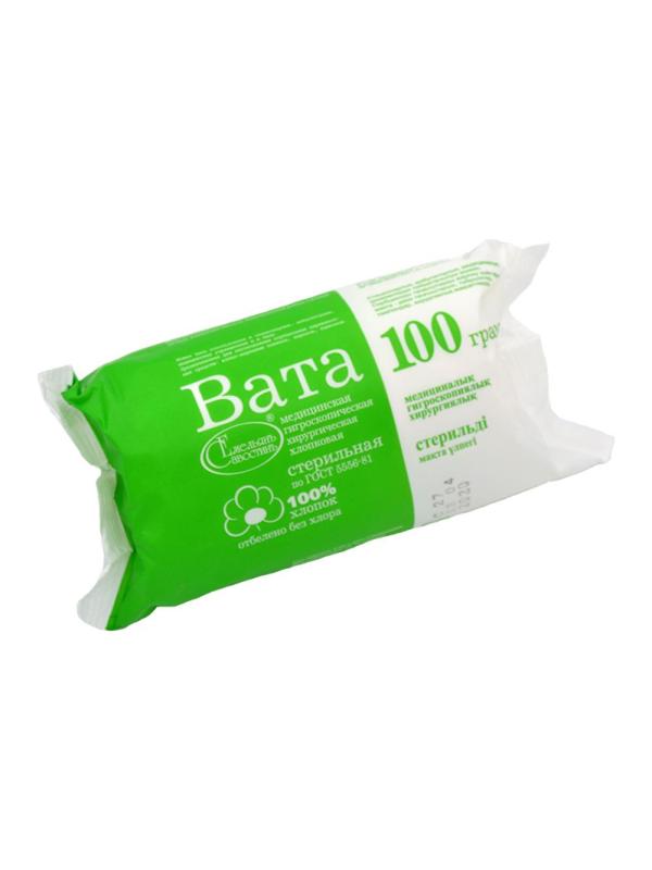 Перевяз. ср-ва Вата хирург. стер. 100г