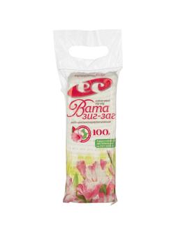 Перевяз. ср-ва Вата хир. нестер. Зиг-Заг перф 100г 70шт/упЕмельянъСавост