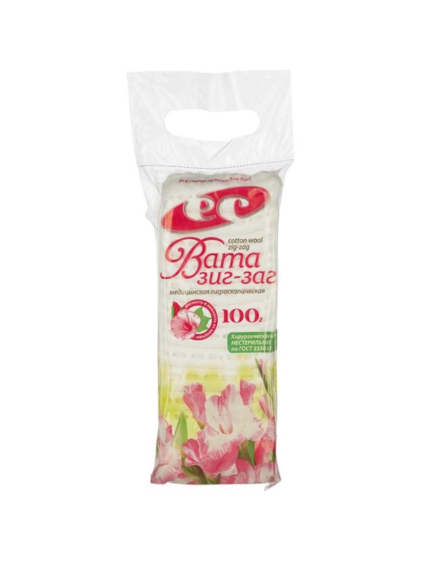 Перевяз. ср-ва Вата хир. нестер. Зиг-Заг перф 100г 70шт/упЕмельянъСавост