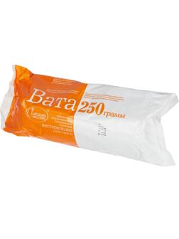 Перевяз. ср-ва Вата гигиен. нестер. 250г 60шт/уп Емельянъ Савостинъ