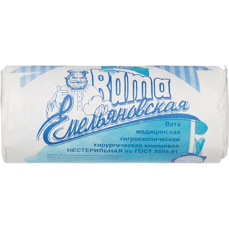 Перевяз. ср-ва Вата хир. нестер. 500г 30 шт/уп Емельяновская