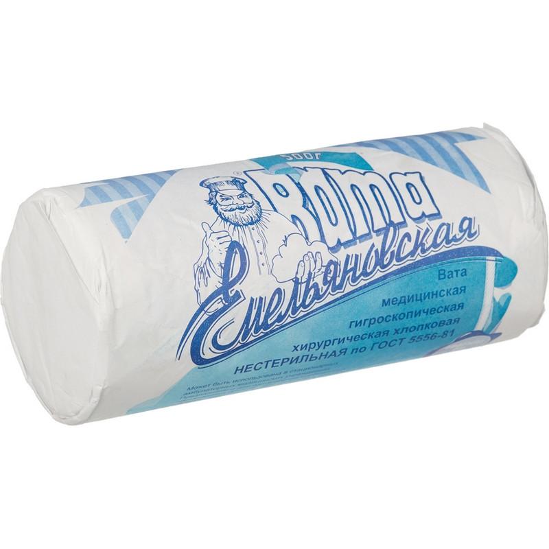 Перевяз. ср-ва Вата хир. нестер. 500г 30 шт/уп Емельяновская