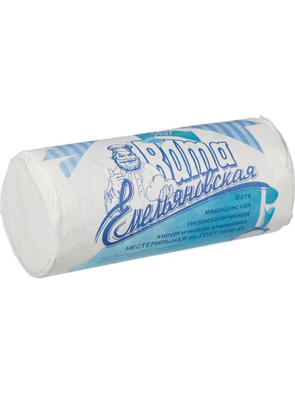 Перевяз. ср-ва Вата хир. нестер. 500г 30 шт/уп Емельяновская