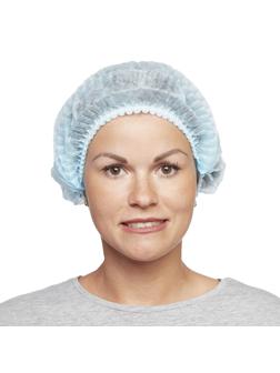 Шапочка Шарлотта голубая, 50шт/уп.
