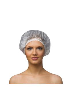 Шапочка Шарлотта белая, 50шт/уп