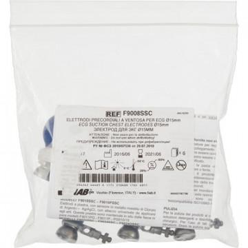 Электроды для ЭКГ многораз. D 15 грудные детские комплект 6штFiabF9009SSC