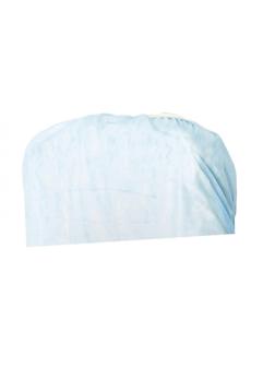 Чехол на кушетку на резинке спанбонд 200x90, голубой (10шт/уп)