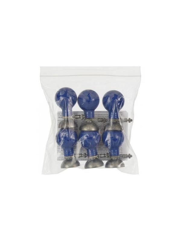 Электроды для ЭКГ многораз. D 30 грудные комплект 6 шт Fiab F9009SSC