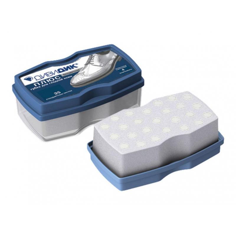 Губка для обуви ДИВИДИК Плюс, бесцветный
