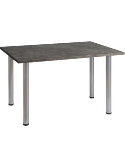 Стол обеденный UD_Статус гранд СТ6-02 1200х800 опора мет, 3808 солино темн