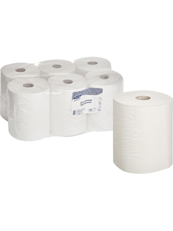 Полотенца бумажные д/дисп. Luscan Professional2слбелцел150м6рул/уп