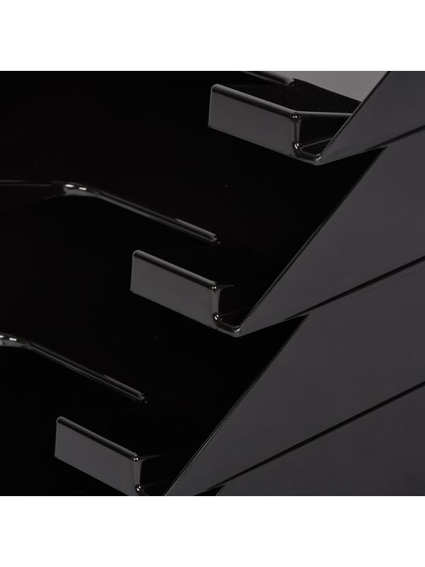 Лоток горизонтальный ATTAСHE, черный 4шт/уп ЛТ851АЕ