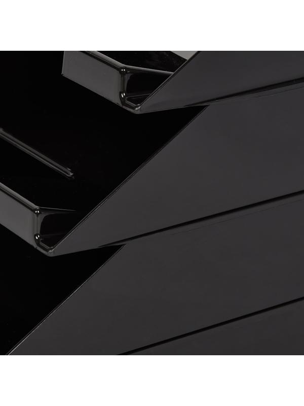 Лоток горизонтальный ATTAСHE, черный 4шт/уп ЛТ851АЕ