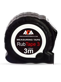 Рулетка ADA RubTape 3 (сталь, с двумя СТОПами, 3 м) (А00155)