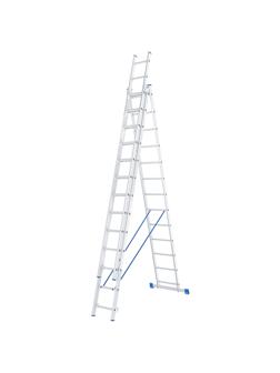 Лестница Стремянка проф, 3х12 ступеней, Н=338/560/786см СИБРТЕХ