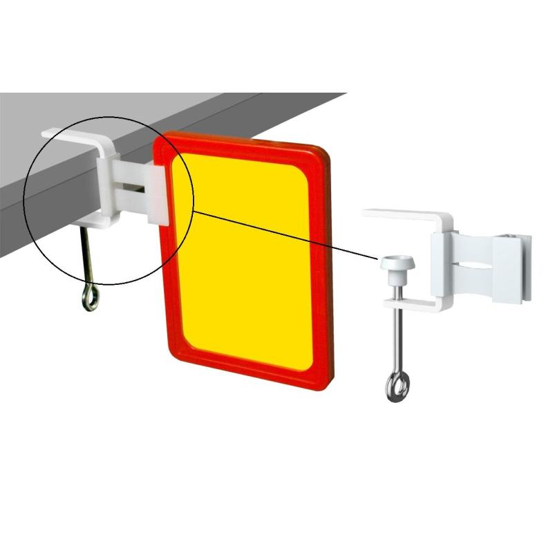 Струбцина с подвижным держателем вывесок 10 шт/уп.