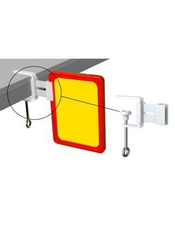 Струбцина с подвижным держателем вывесок 10 шт/уп.