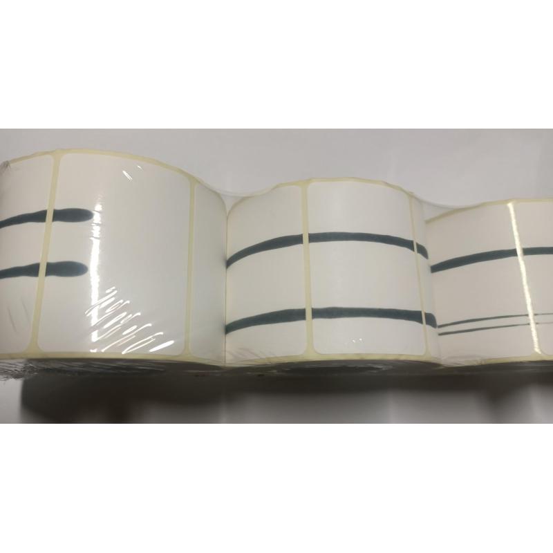 Термоэтикетки ЭКО 58х40, без печати, 700шт/рул, вт.40, 5рул/уп