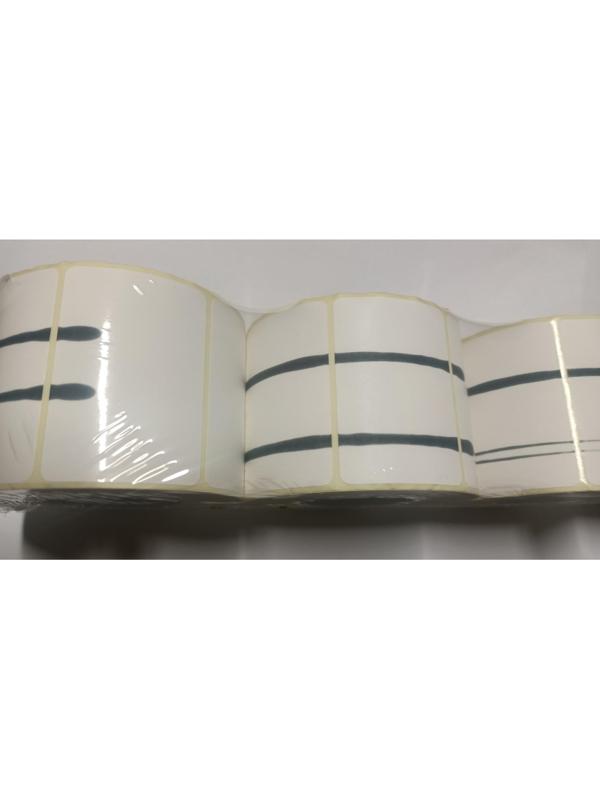 Термоэтикетки ЭКО 58х40, без печати, 700шт/рул, вт.40, 5рул/уп