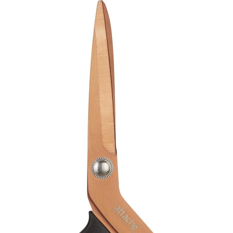 Ножницы Attache selection Argo 203мм эрг.руч,покр.Titanium Black чр/ср