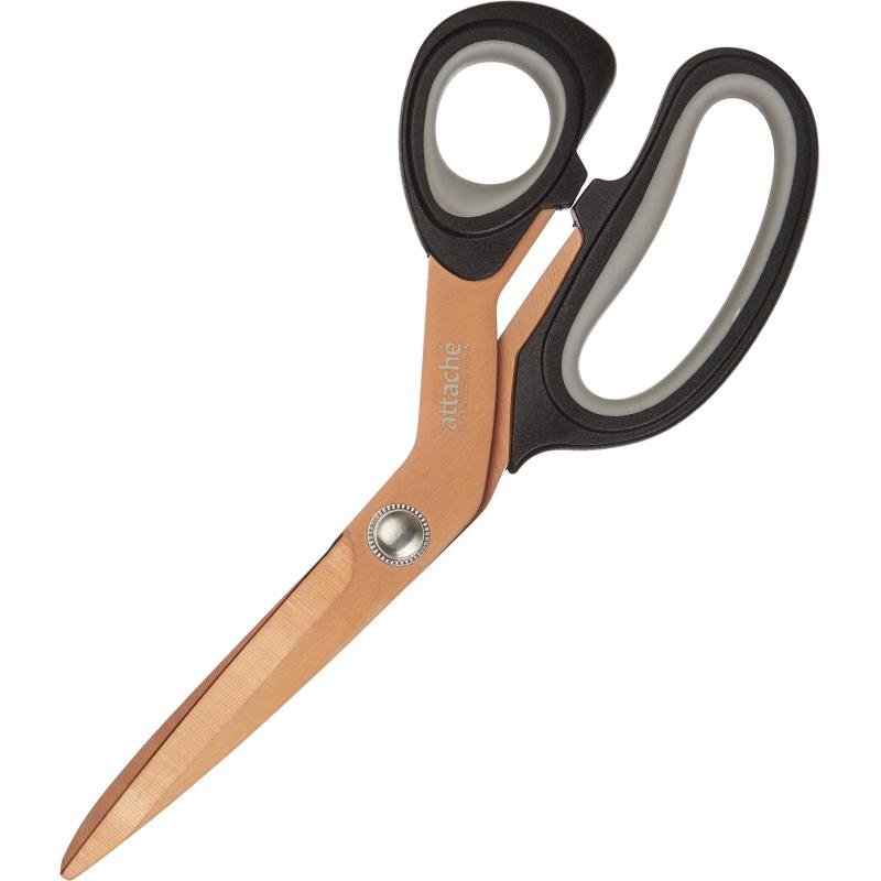 Ножницы Attache selection Argo 203мм эрг.руч,покр.Titanium Black чр/ср