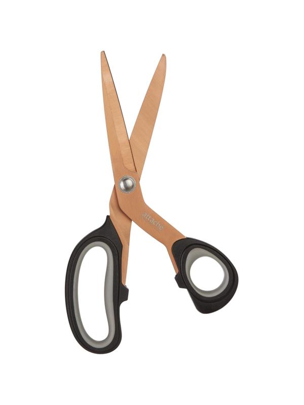 Ножницы Attache selection Argo 203мм эрг.руч,покр.Titanium Black чр/ср