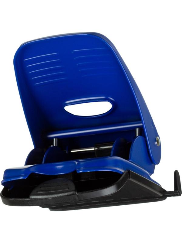 Дырокол Attache до 40 листов, с линейкой, цвет синий
